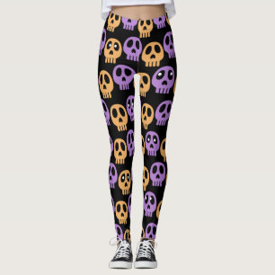 Halloween Skulls Leggings