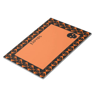 Halloween Skulls Notepad
