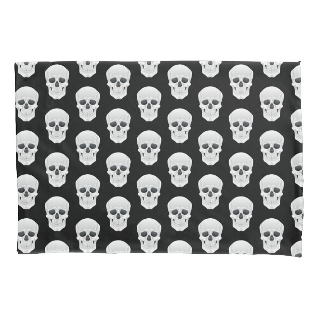 Halloween Skulls Pillowcase (Front)