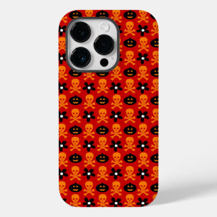 Halloween Skulls & Pumpkins Case-Mate iPhone 14 Pro Case