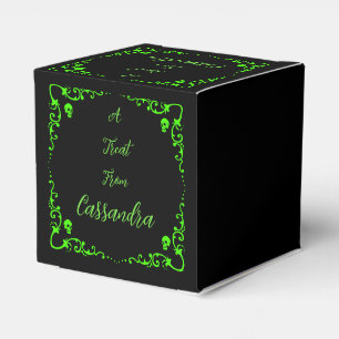 Halloween Slime Green  Favour Box