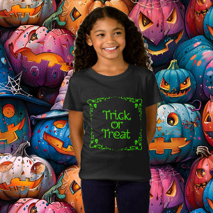 Halloween Slime Green Trick or Treat T-Shirt