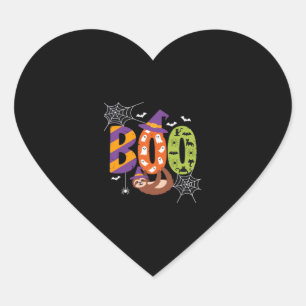 Halloween Sloth Boo Lazy Essential T-Shirt Heart Sticker