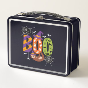 Halloween Sloth Boo Lazy Essential T-Shirt Metal Lunch Box