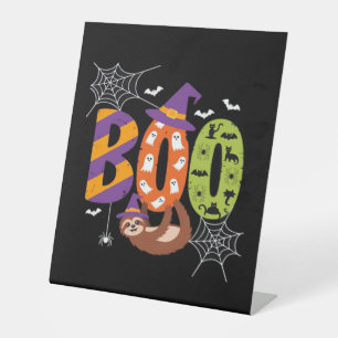 Halloween Sloth Boo Lazy Essential T-Shirt Pedestal Sign