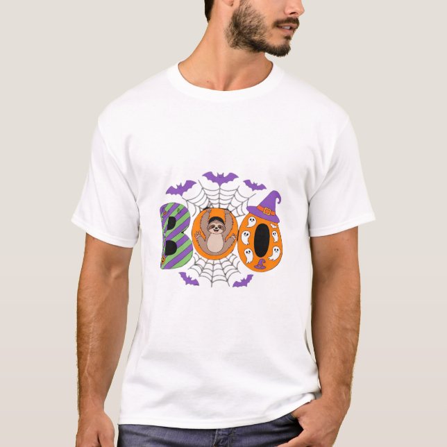 Halloween Sloth Cute Essential T-Shirt (Front)
