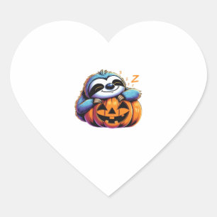 Halloween Sloth Lover Costume Essential T-Shirt Heart Sticker