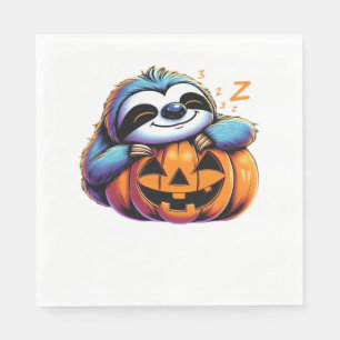 Halloween Sloth Lover Costume Essential T-Shirt Napkin