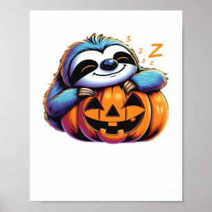 Halloween Sloth Lover Costume Essential T-Shirt Poster