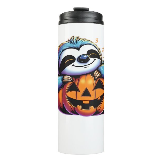 Halloween Sloth Lover Costume Essential T-Shirt Thermal Tumbler (Front)
