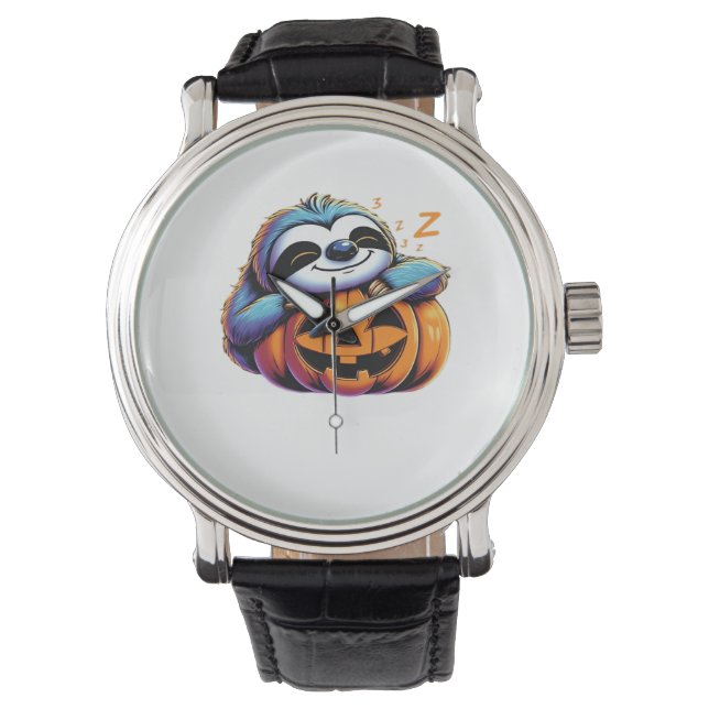 Halloween Sloth Lover Costume Essential T-Shirt Watch (Front)