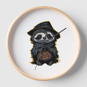 Halloween sloth Oversized T-Shirt Clock