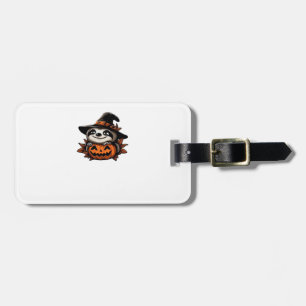 Halloween Sloth Pumpkin Festivity Classic T-Shirt Luggage Tag
