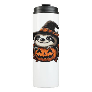 Halloween Sloth Pumpkin Festivity Classic T-Shirt Thermal Tumbler