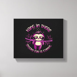 Halloween Sloth (ver.1) Classic T-Shirt Canvas Print