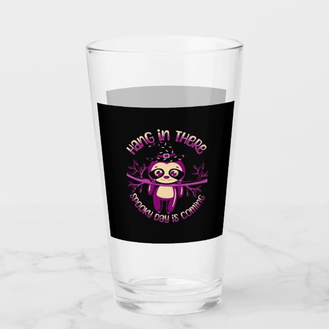 Halloween Sloth (ver.1) Classic T-Shirt Glass (Front)