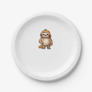 Halloween Slothster Essential T-Shirt Paper Plate