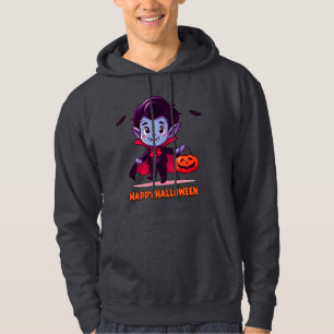 Halloween - Small Vampire and pumpkin Hoodie