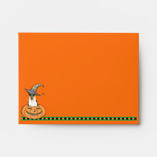 Halloween Smooth Collie Envelope