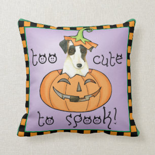 Halloween Smooth Fox Terrier Cushion