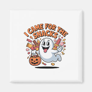 Halloween Snacks Ghost Funny Trick-or-treat Candy Magnet