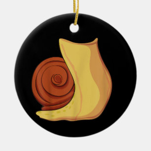 Halloween Snail Animal Cosplay Ceramic Tree Decoration