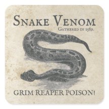 Halloween Snake Venom Antique Apothecary