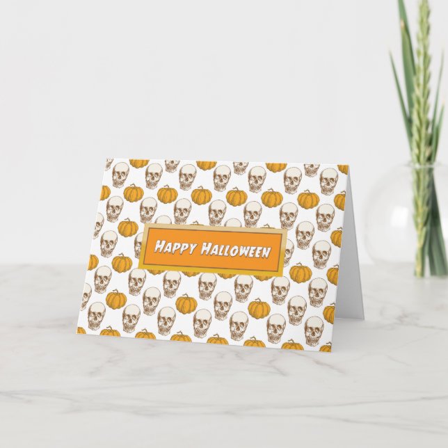 Halloween Sobriety Anniversary Card (Front)