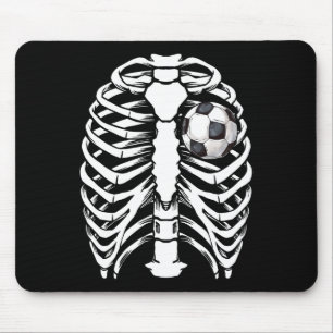 Halloween Soccer Xray Skeleton Costume For Men Wom Mouse Mat