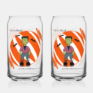 Halloween Soda Glass