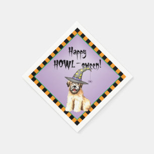 Halloween Soft Coated Wheaten Terrier Napkin
