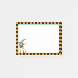 Halloween Soft Coated Wheaten Terrier Post-it Notes