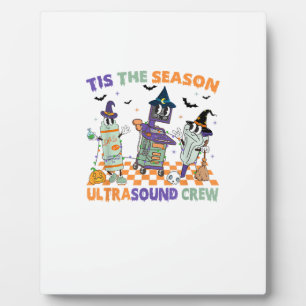 Halloween Sonography Retro Tis The Season Ultrasou Plaque
