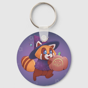 Halloween Space Panda Key Ring