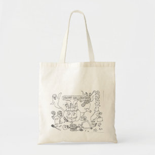 "Halloween" Special Holiday Design on Tote Bag
