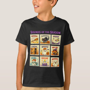 Halloween speech language pathologist sounds of T-Shirt