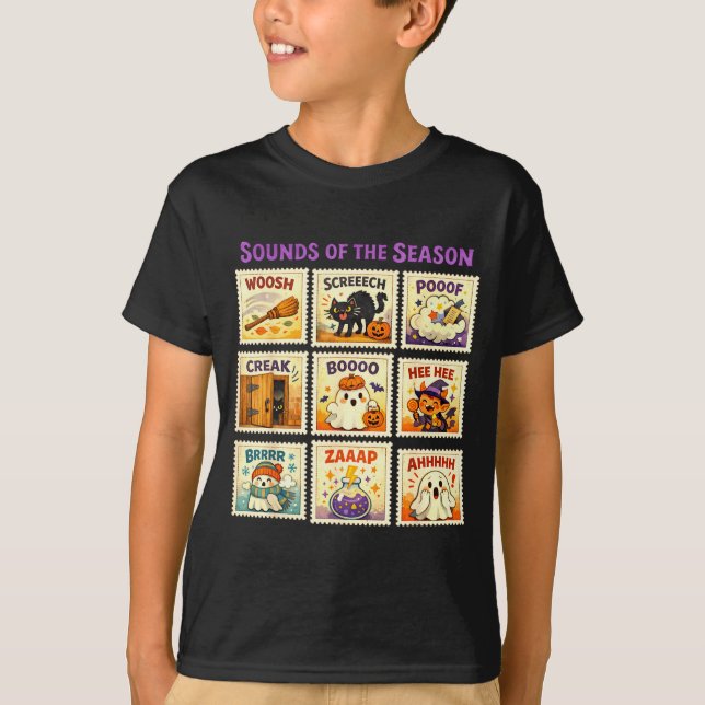 Halloween speech language pathologist sounds of T-Shirt (Front)