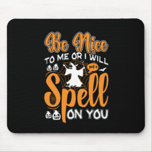 Halloween Spell On You Birthday Mouse Mat