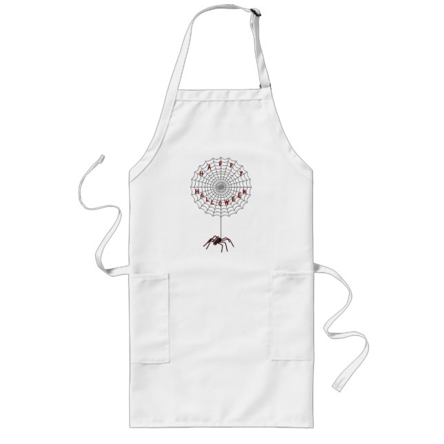 Halloween Spider Apron (Front)