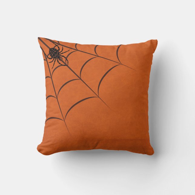 Halloween Spider Cushion (Front)