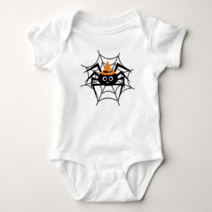 Halloween Spider in Web Tshirts and Gifts