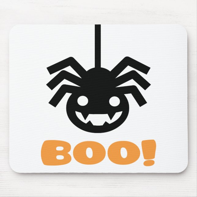 Halloween Spider Mouse Mat (Front)