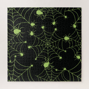 Halloween Spider Net Creative Pattern Jigsaw Puzzle