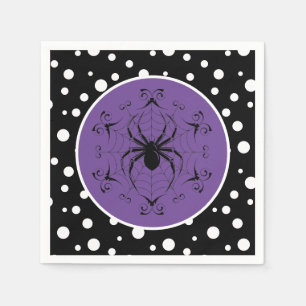 Halloween spider Paper Napkins