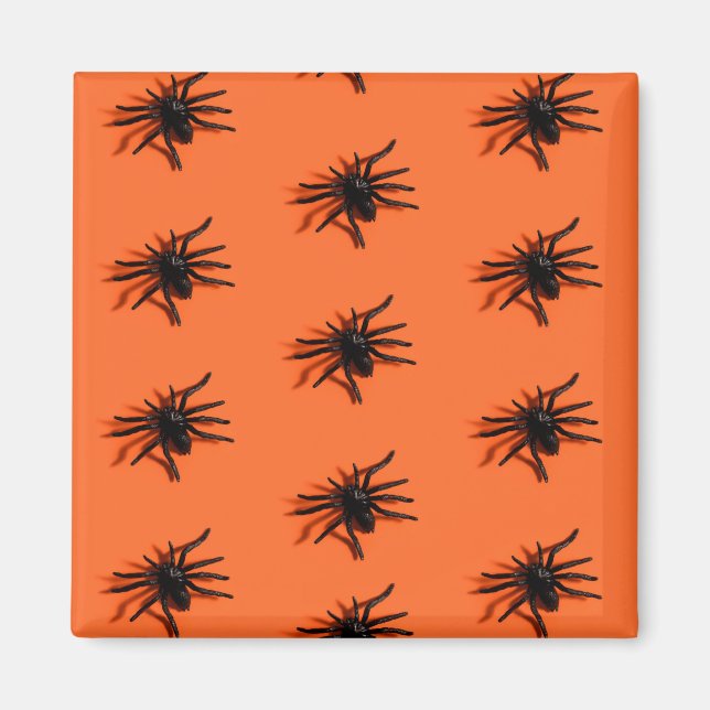 Halloween spider pattern magnet (Front)