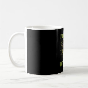Halloween Spider Skull Quiet Coffee Mug