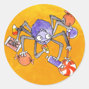 Halloween Spider Stickers