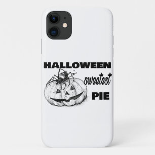 Halloween Spider Thinking Of Pumpkin Pie iPhone 11 Case
