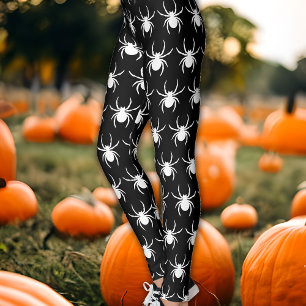 Halloween Spider Trick or Treat Gothic Fun Party Leggings