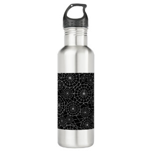 halloween spider web 710 ml water bottle